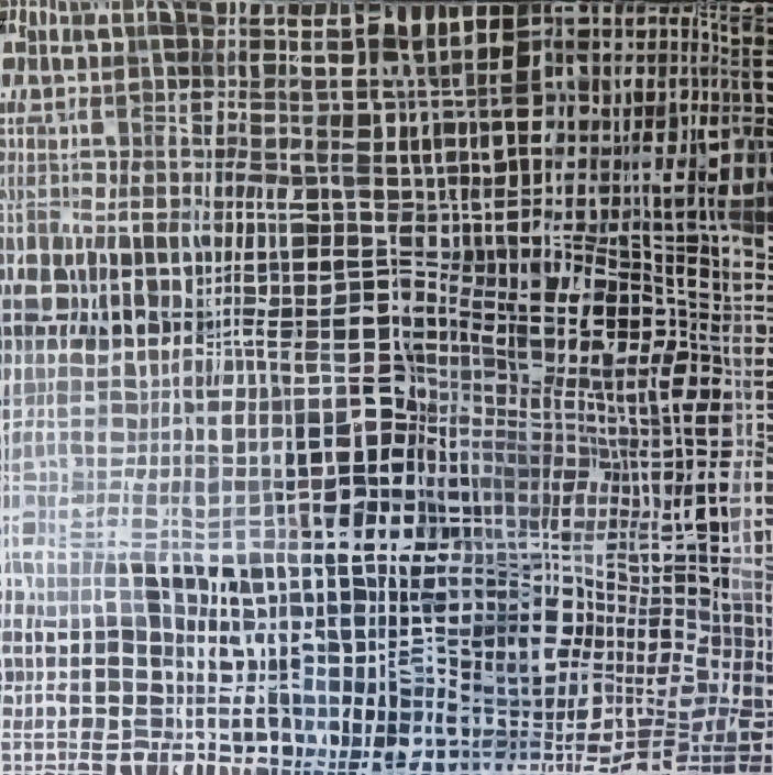 Netzwerk Grau (100 cm x 100 cm)