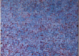 "Azulejos Azul" / Öl (130 x 140 cm )