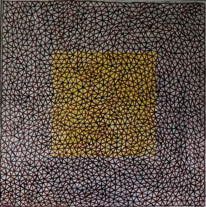 "Netzwerk" (100 cm x 100 cm)