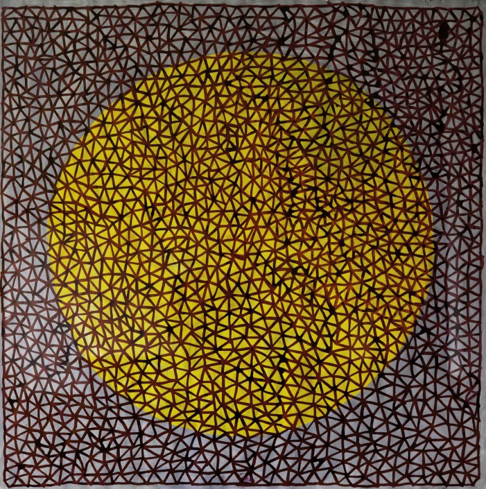 "Netzwerk" (100 cm x 100 cm)